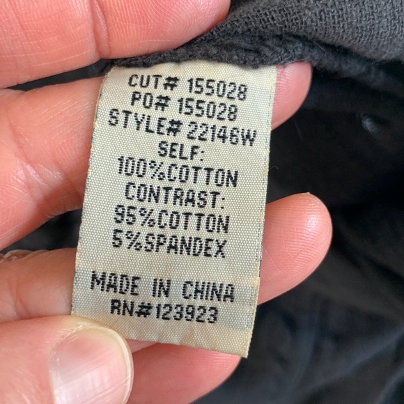 XCVI Wearables black cotton wide leg crop boho pants size small - Picture 11 of 13